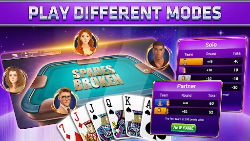 Spades: Classic Card Game screenshot