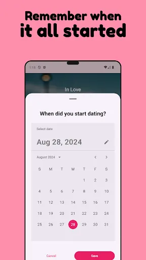 My Love: In Love Days Counter screenshot