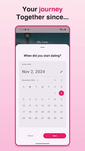 My Love: In Love Days Counter screenshot