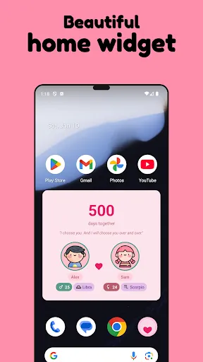 My Love: In Love Days Counter screenshot