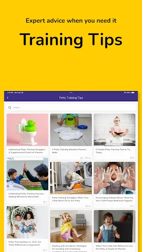 Potty Whiz: Training App screenshot