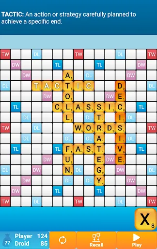 Classic Words Solo screenshot