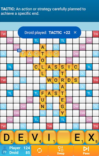 Classic Words Solo screenshot