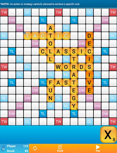 Classic Words Solo screenshot