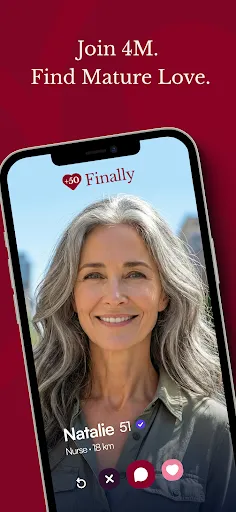 Finally: Mature Dating 50+ screenshot