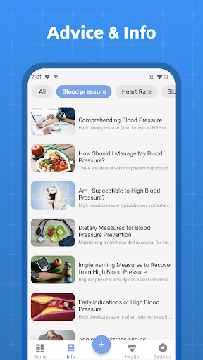 Blood Pressure Tracker screenshot