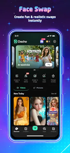Dacho: AI Video & Face Swap screenshot