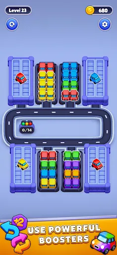 Car Sort: Color Puzzle screenshot