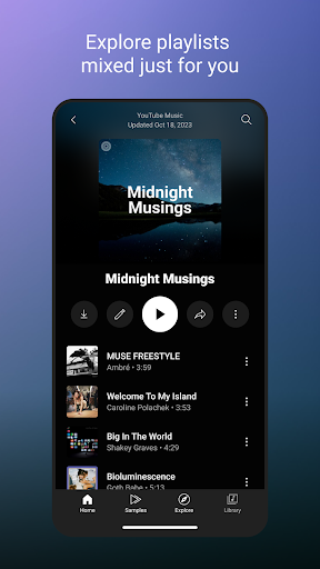 YouTube Music screenshot
