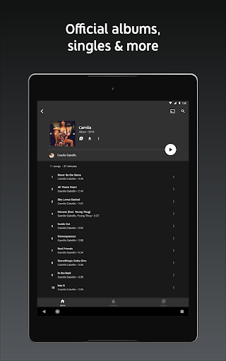 YouTube Music screenshot