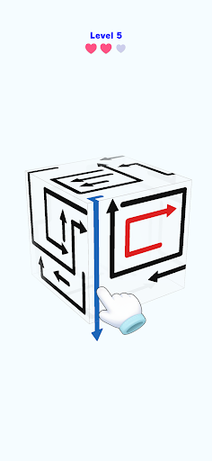 Arrow Cube Escape screenshot