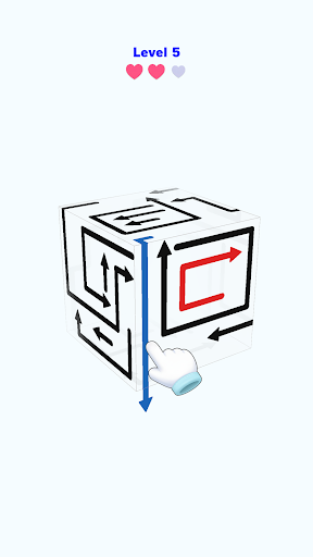 Arrow Cube Escape screenshot