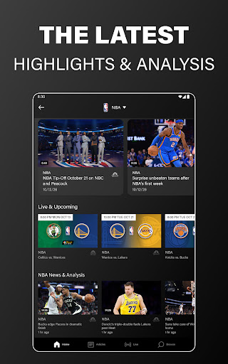 NBC Sports screenshot