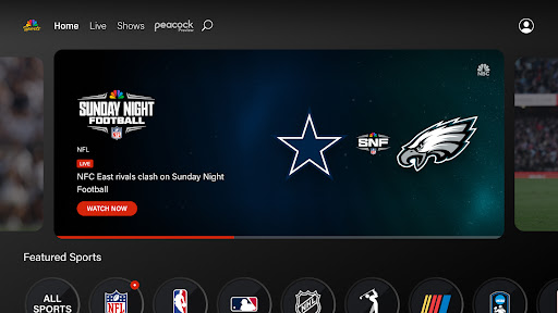 NBC Sports screenshot