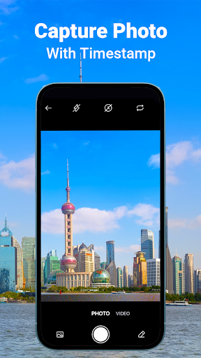 MeShot: GPS Camera & Geo Stamp screenshot