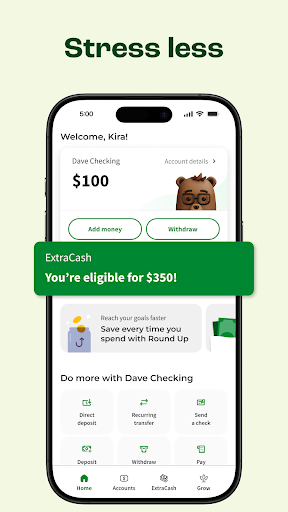 Dave: Credit, Cash & Money App screenshot