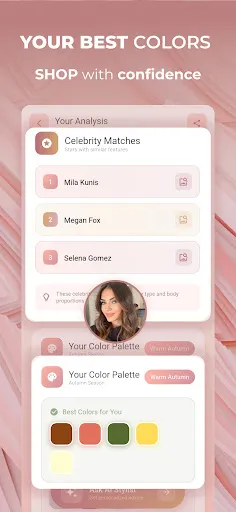 Color Analysis: Beauty & Style screenshot