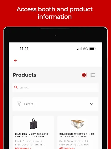 Gordon Food Service Shows screenshot