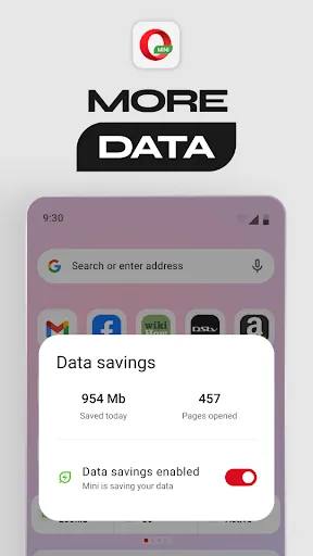 Opera Mini: Fast Web Browser screenshot