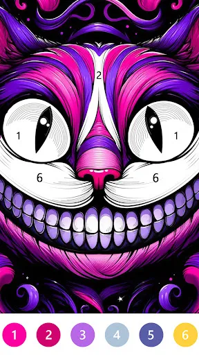 Macabre Color Paint By Number screenshot