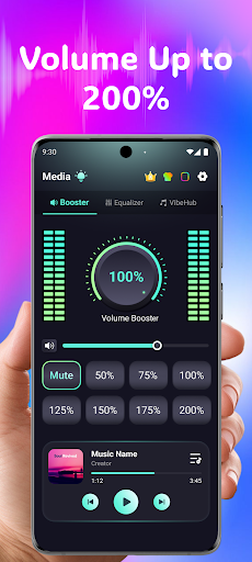 Volume Booster Bass Booster EQ screenshot