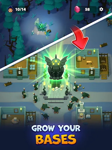 Idle Cult Empire - Evil Tycoon screenshot