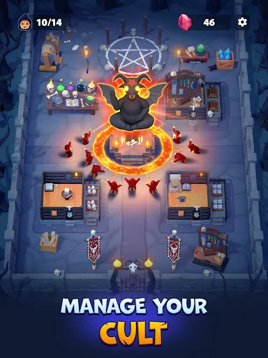 Idle Cult Empire - Evil Tycoon screenshot