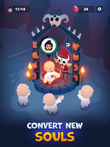 Idle Cult Empire - Evil Tycoon screenshot