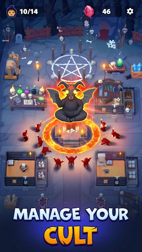 Idle Cult Empire - Evil Tycoon screenshot