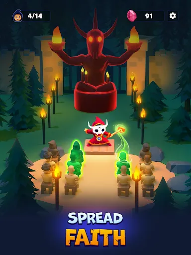 Idle Cult Empire - Evil Tycoon screenshot