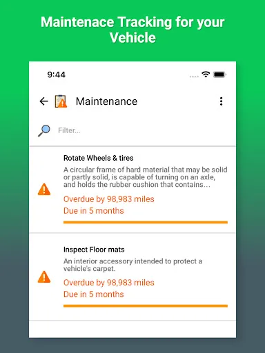 VIN Check Report for Used Cars screenshot