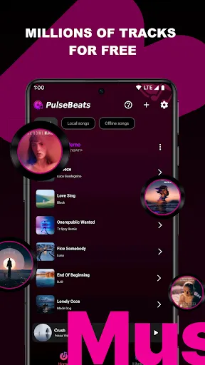 PulseBeats - Music Player screenshot