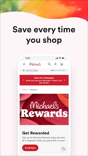 Michaels Stores screenshot