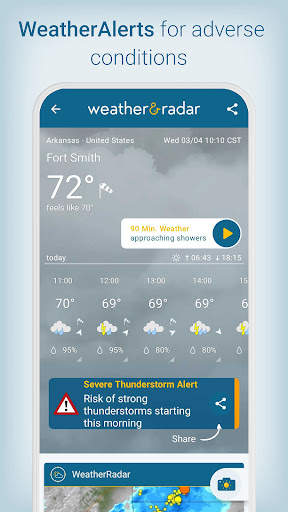 Weather & Radar Forecast screenshot
