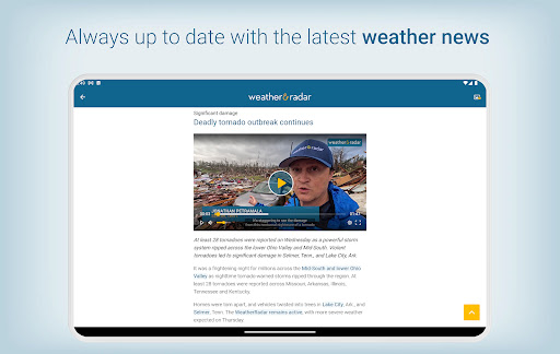 Weather & Radar Forecast screenshot