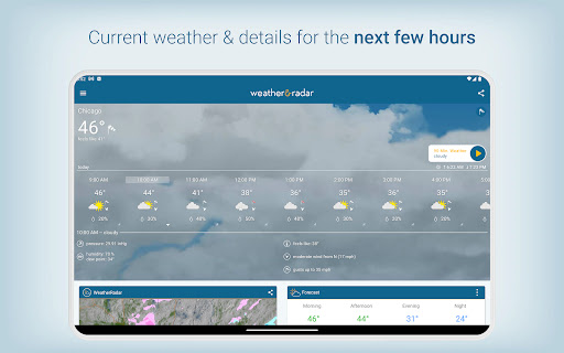Weather & Radar Forecast screenshot
