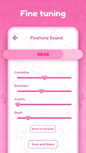 Hear My Baby Heartbeat Monitor screenshot