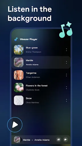 Weezer Player-PureListen screenshot