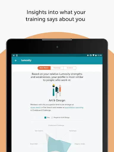 Lumosity: Brain Training Games screenshot
