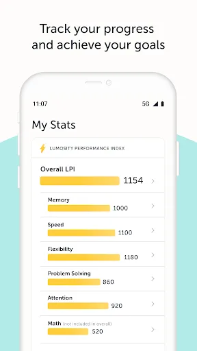 Lumosity: Brain Training Games screenshot