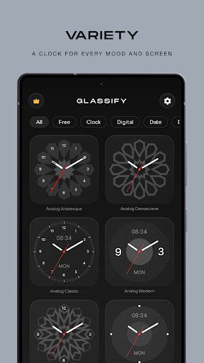 Glassify - Widgets & Themes screenshot