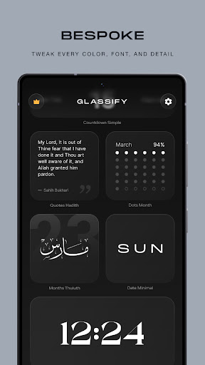 Glassify - Widgets & Themes screenshot