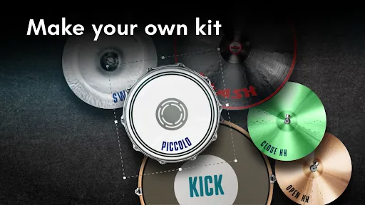 Real Drum electronic drums set screenshot