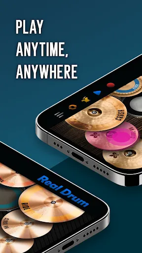 Real Drum electronic drums set screenshot