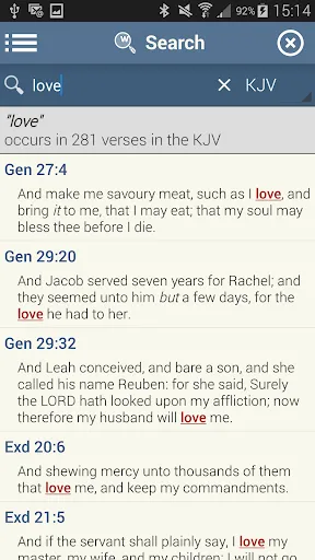 Blue Letter Bible screenshot