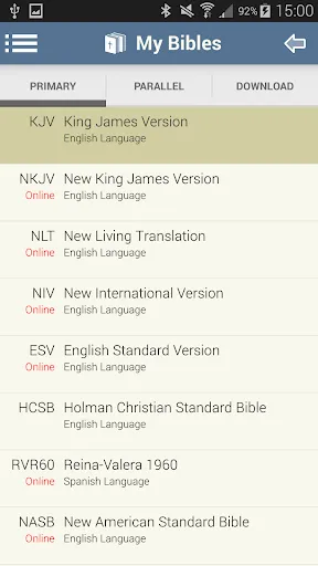 Blue Letter Bible screenshot