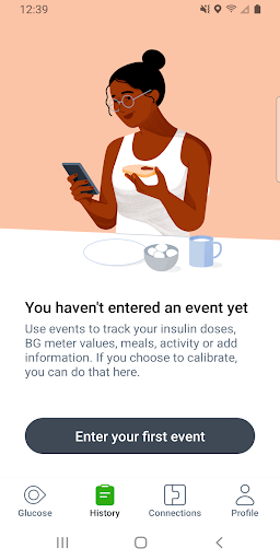 Dexcom G7 screenshot