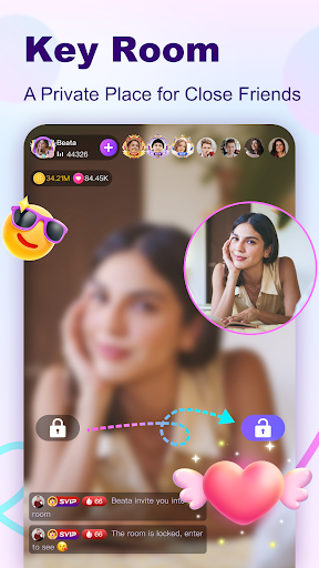 BuzzCast - Live Video Chat App screenshot