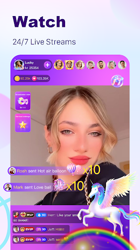 BuzzCast - Live Video Chat App screenshot