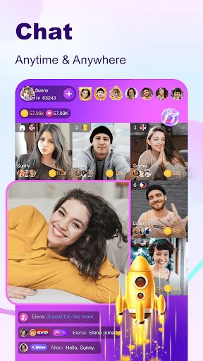 BuzzCast - Live Video Chat App screenshot